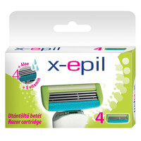 X-Epil Woman razor cartridge with 4 blades/4pcs