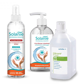 Hand sanitizers, device disinfectants