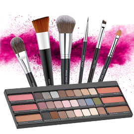 Make up palettes and bags