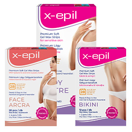 X-Epil ready-to-use waxstrips