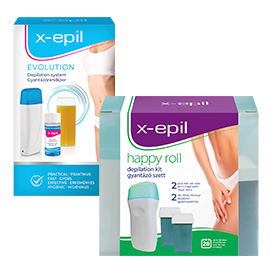 X-Epil home waxing systems