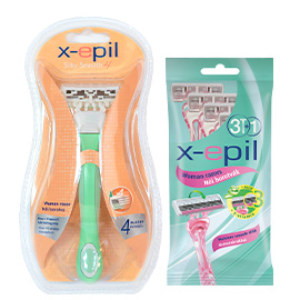 X-Epil women razors