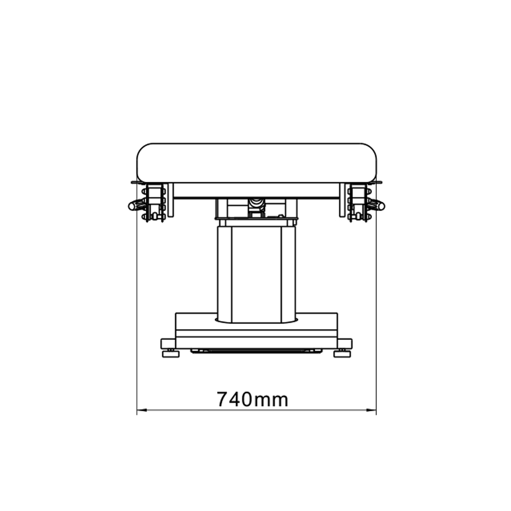 Luna Wellness multifunctional electric massage bed