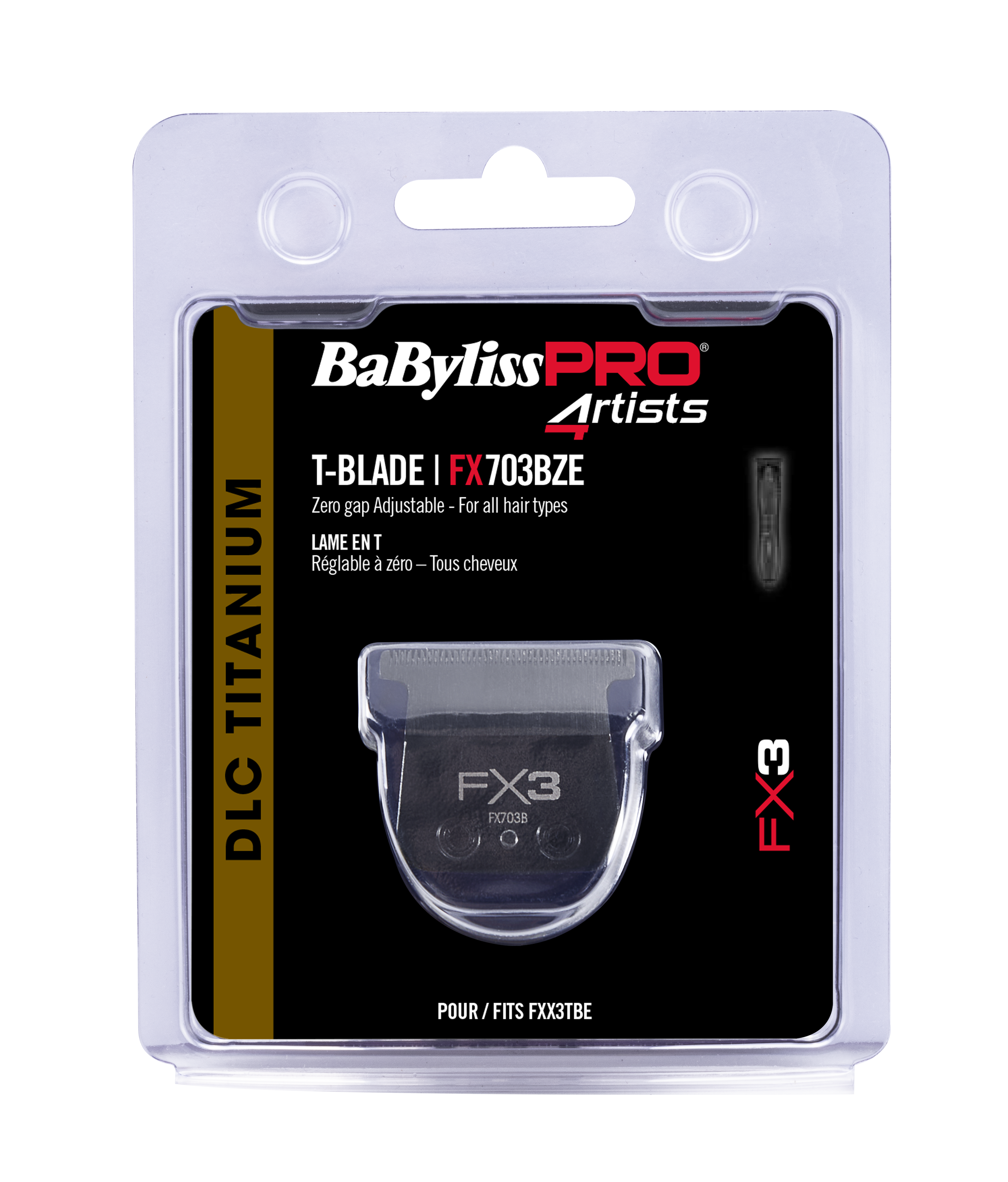 BaByliss PRO Trimmer blade FX3 DLC titanium