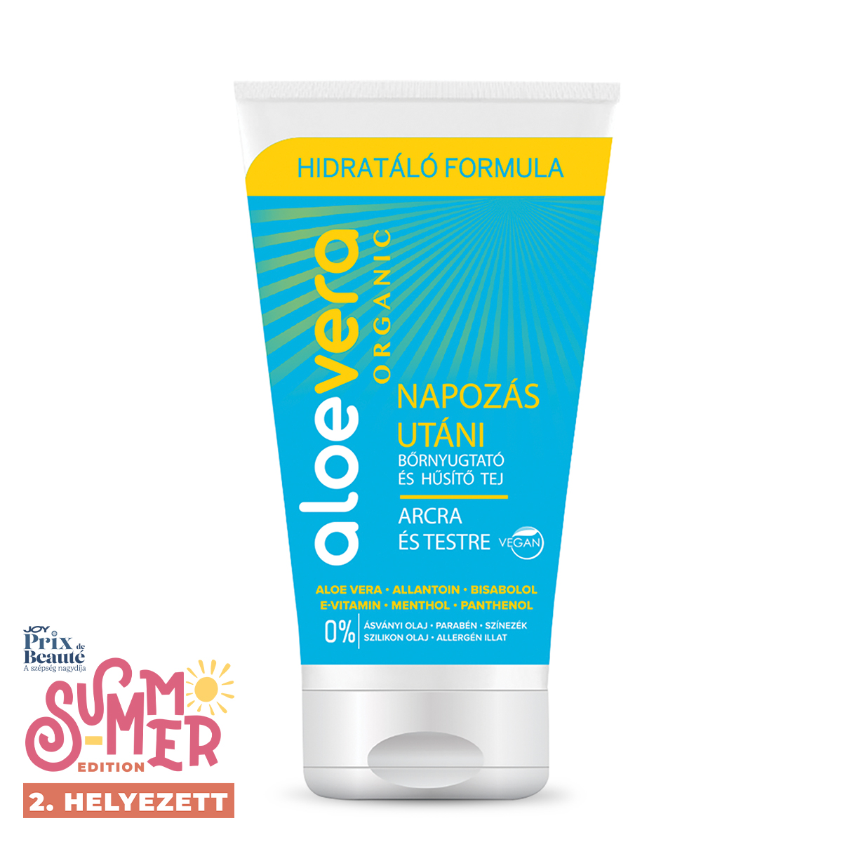 Aloe Vera Organic After sun calming and cooling lotion 150ml