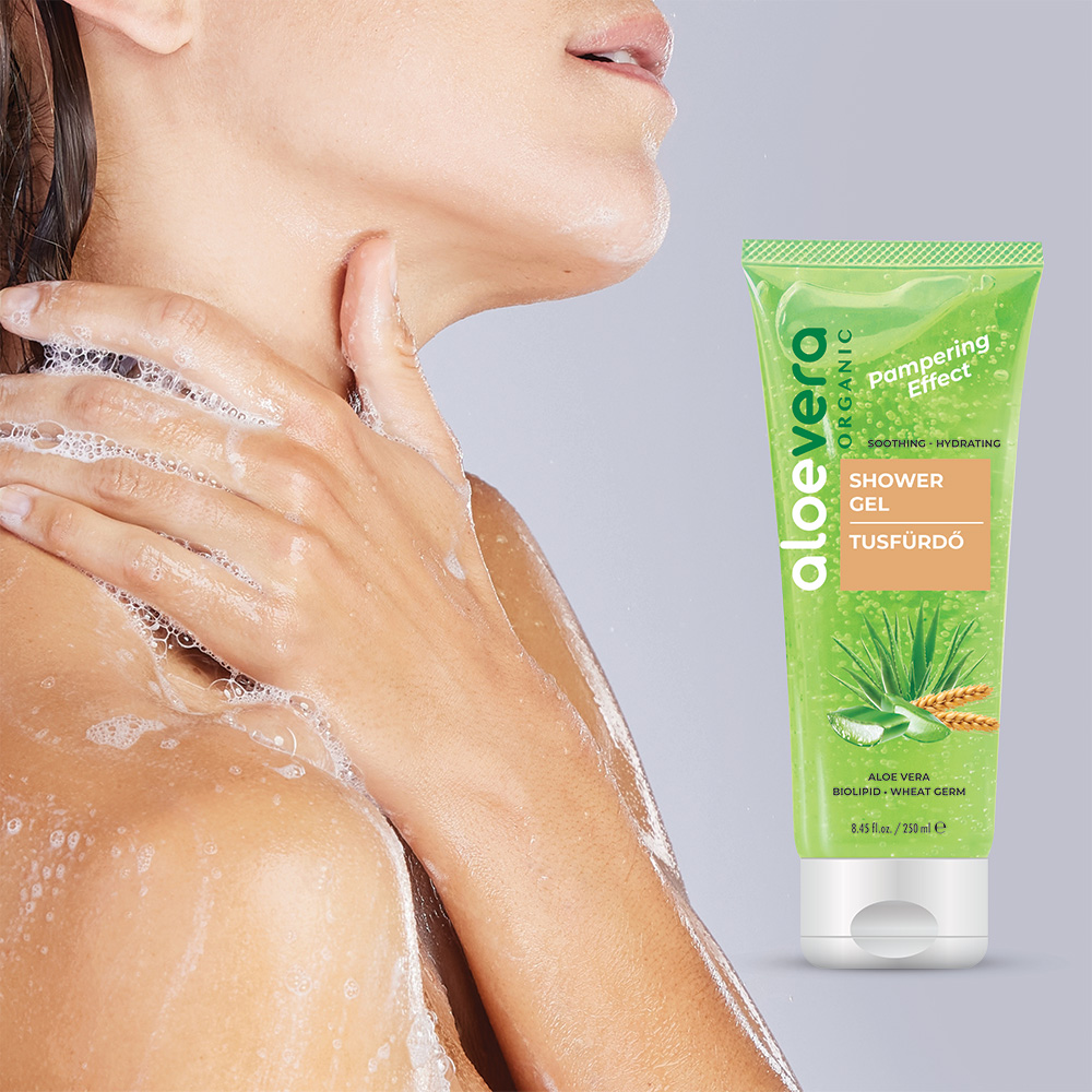 Aloe Vera Organic Pampering Effect Shower gel 250ml
