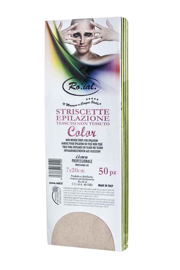 Waxing strips 50pcs - multicolor