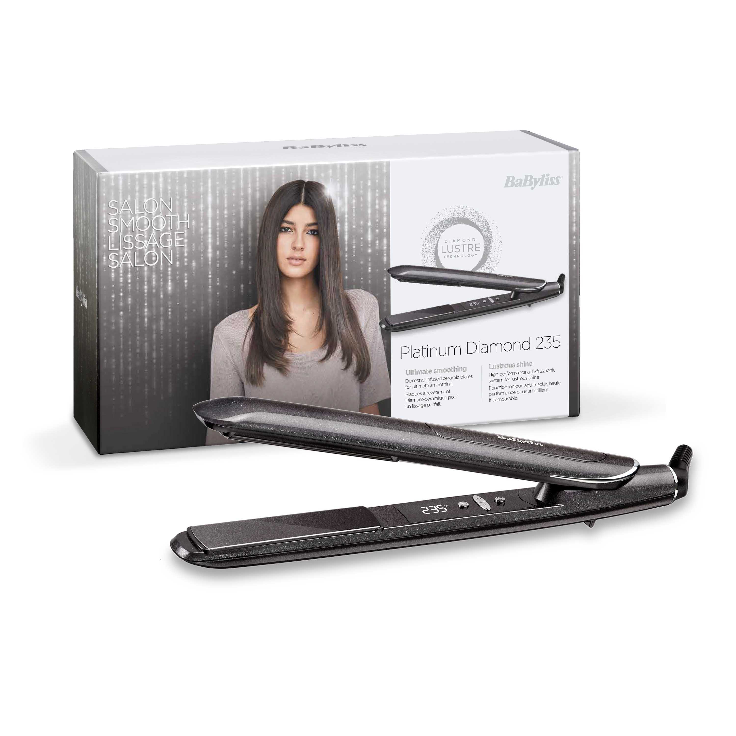 BaByliss Platinum Diamond 235 Hair Straightener