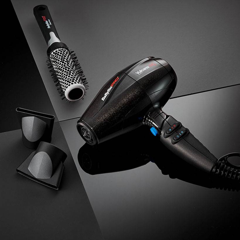 BaByliss PRO Vulcano-HQ hairdryer 2400W ionic
