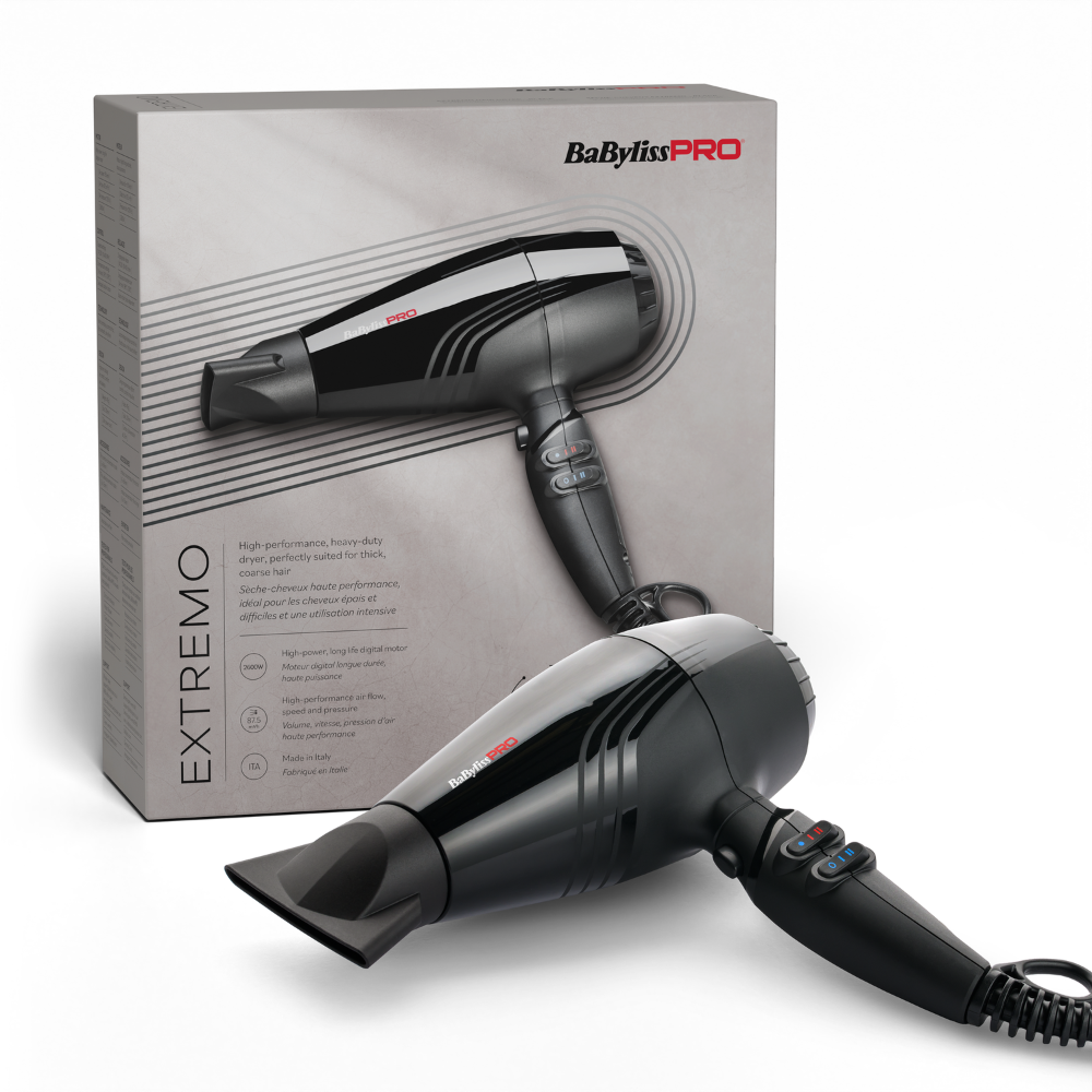 BaByliss PRO Extremo professional digital hairdryer 2600W