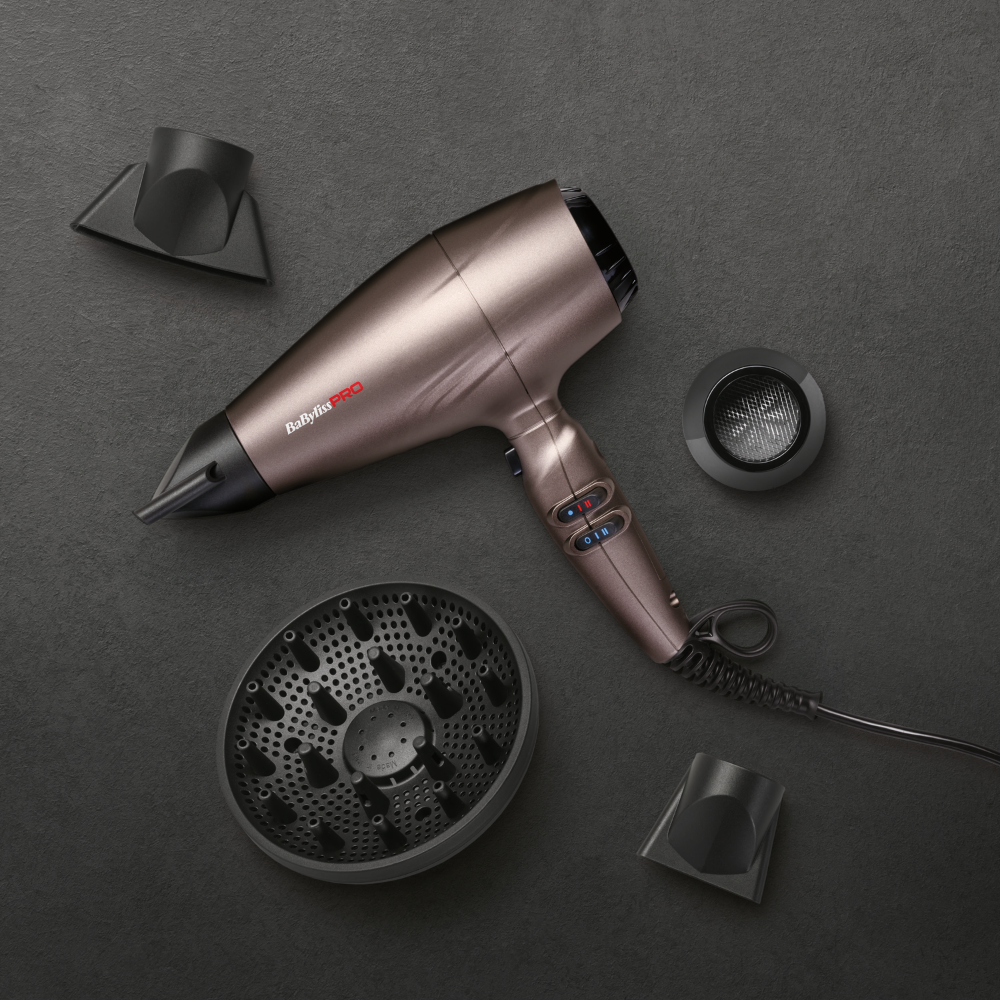 BaByliss PRO Poderoso professional digital hairdryer 2400W