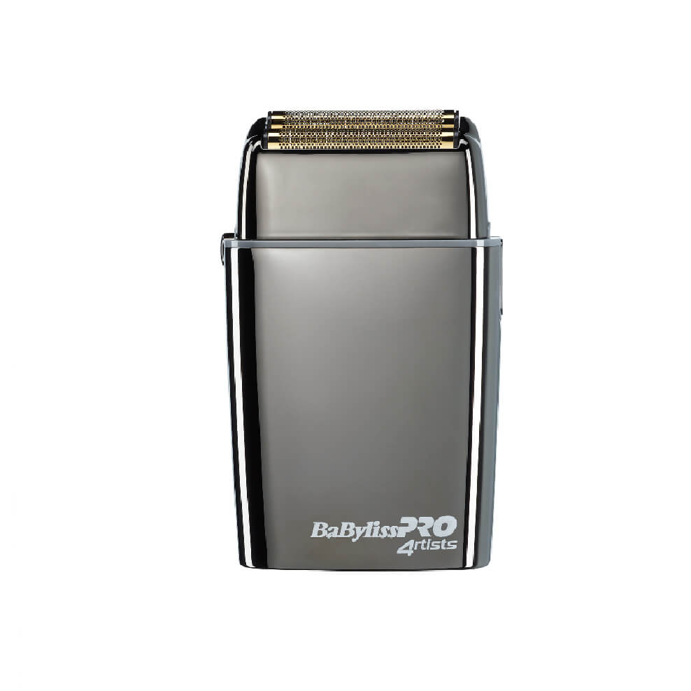BaByliss PRO Double Foil Metal Shaver Gunsteel