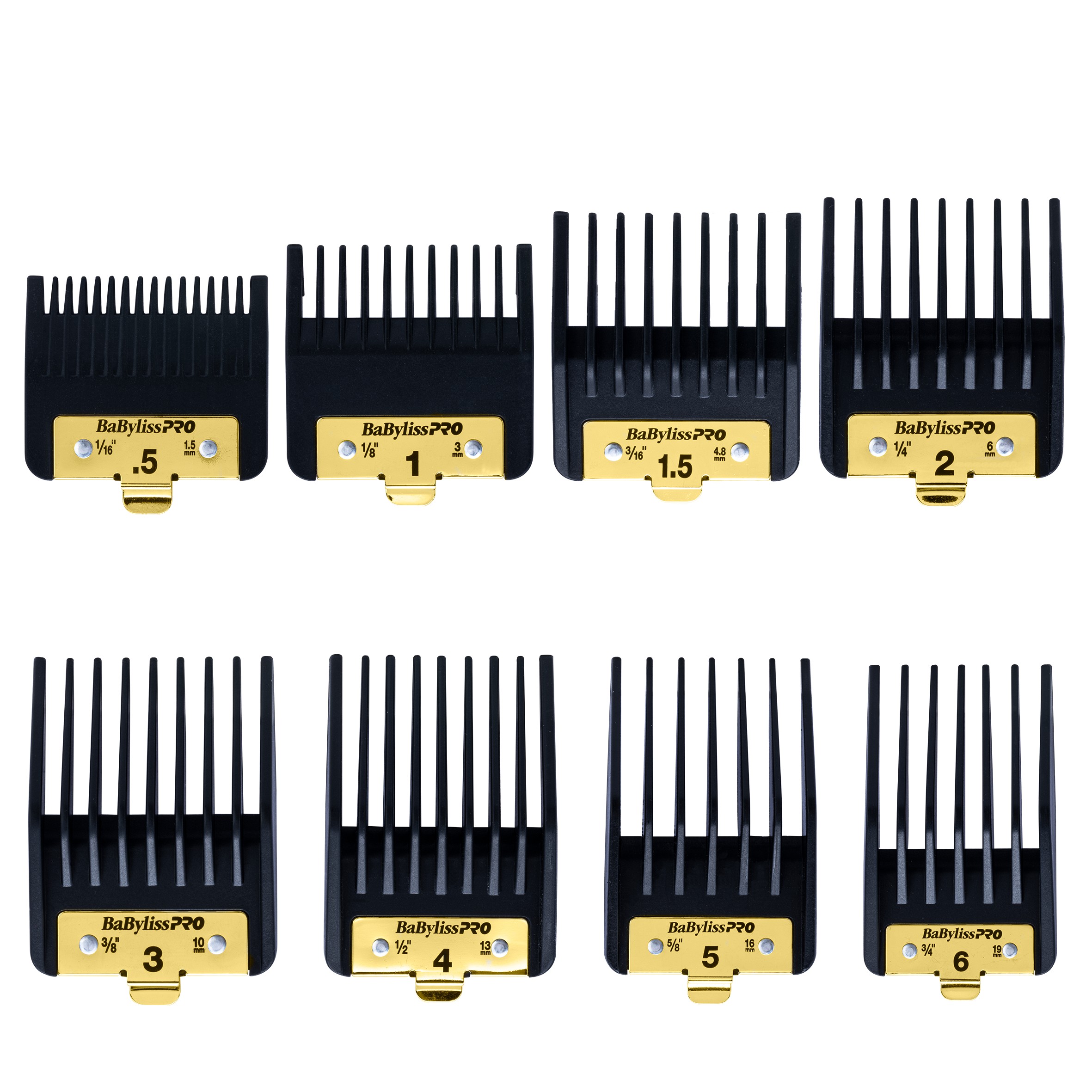 BaByliss PRO Premium Clipper Guards X 8