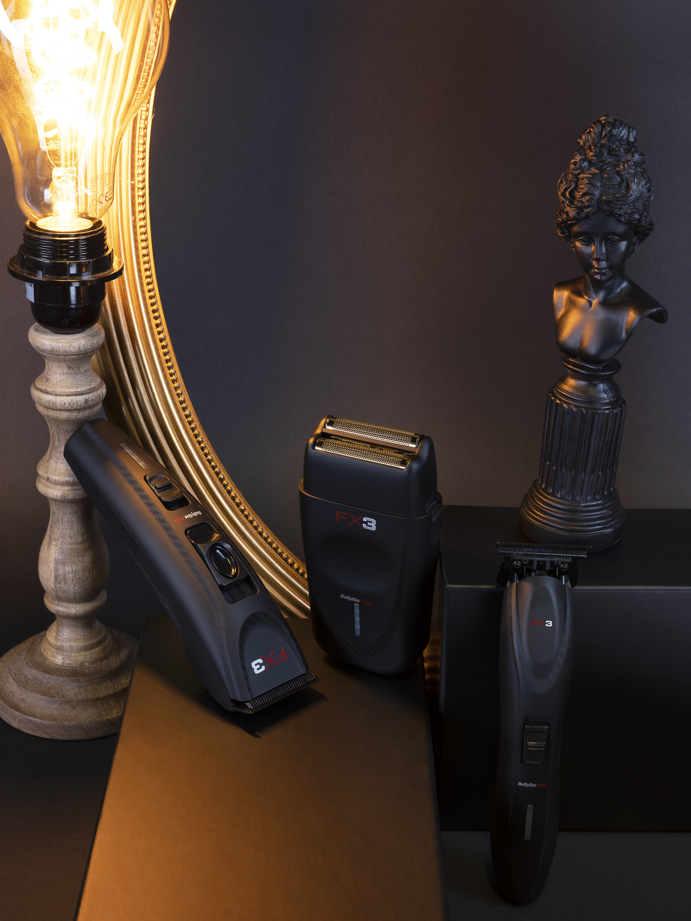 BaByliss PRO Double foil X3 shaver black