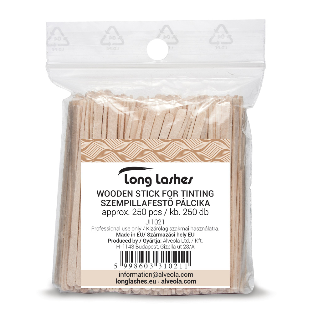 Long Lashes Wooden stick for coloring 250pcs