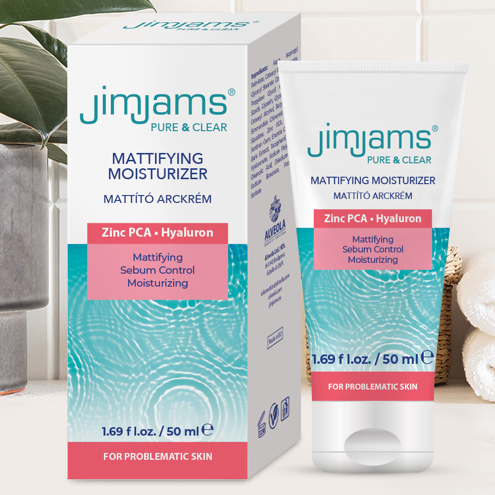 JimJams Pure & Clear Mattifying moisturizer 50 ml