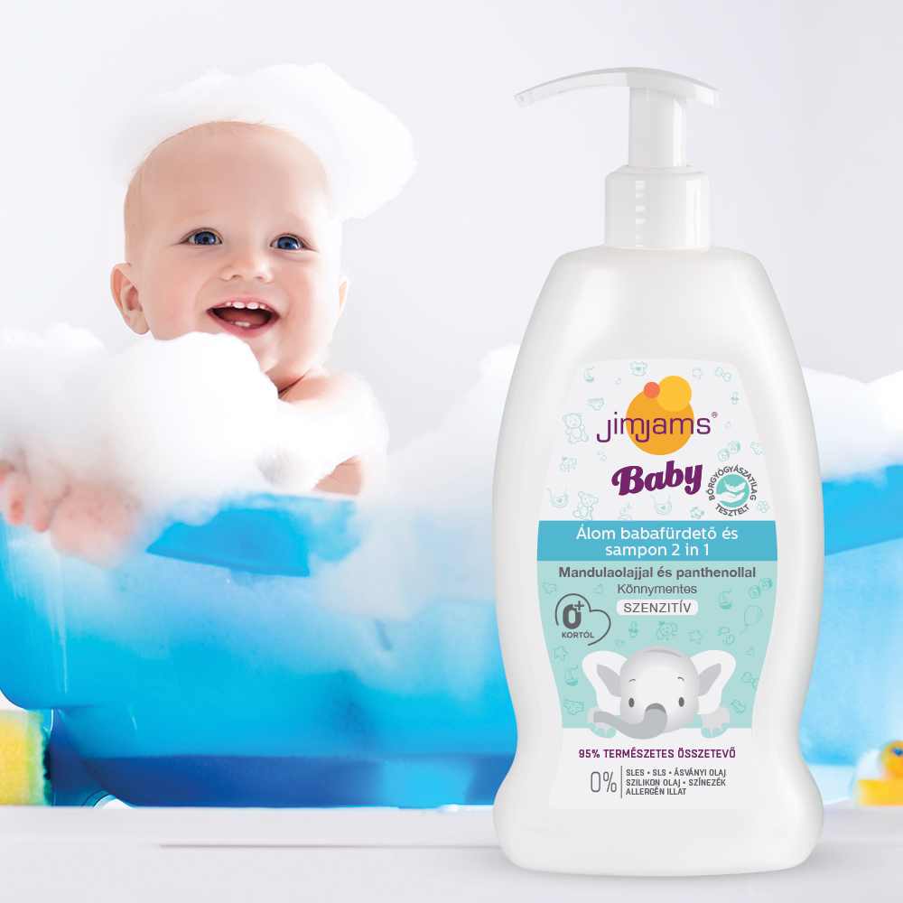 JimJams Baby Dream Bath and Shampoo  2in1 400ml
