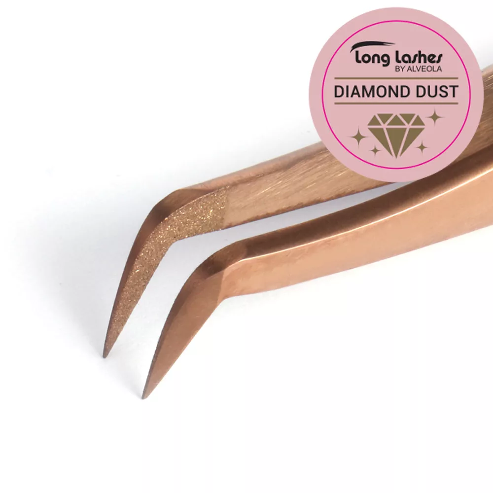 Long Lashes Diamond Dust Volume lash tweezers