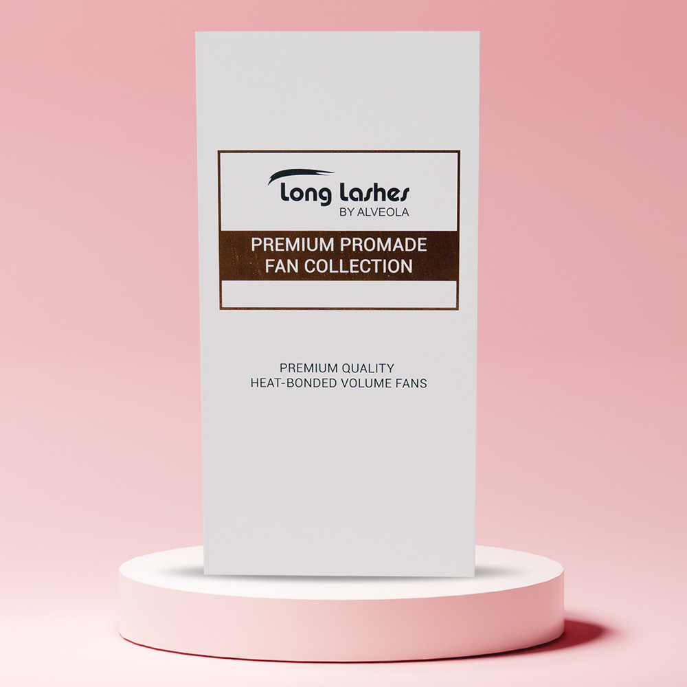 Long Lashes 3D Premium Promade Volume Fans C/0,07 8mm