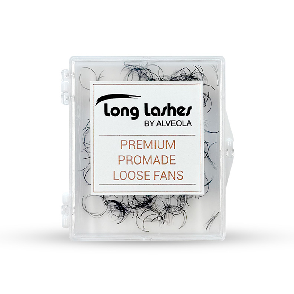 Long Lashes 4D Premium Promade Loose Fans C/0,07 7mm