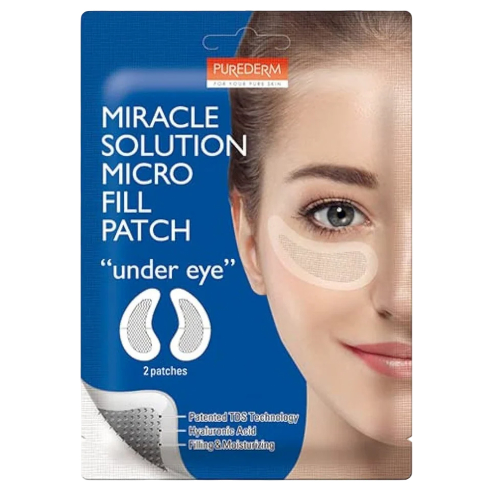 PureDerm Miracle Solution Micro needle Fill Patch “UNDER EYE” 2pcs