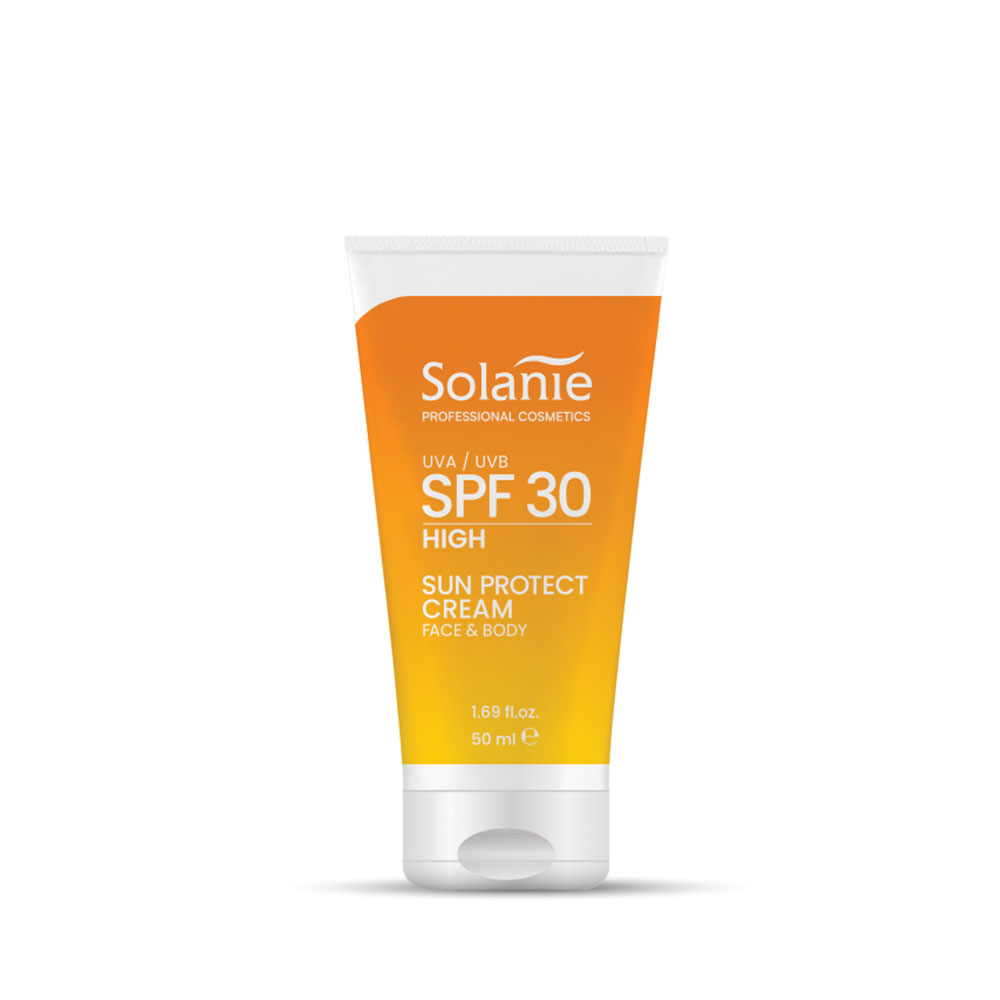 Solanie SPF30 sun protect cream face &amp; body 50ml