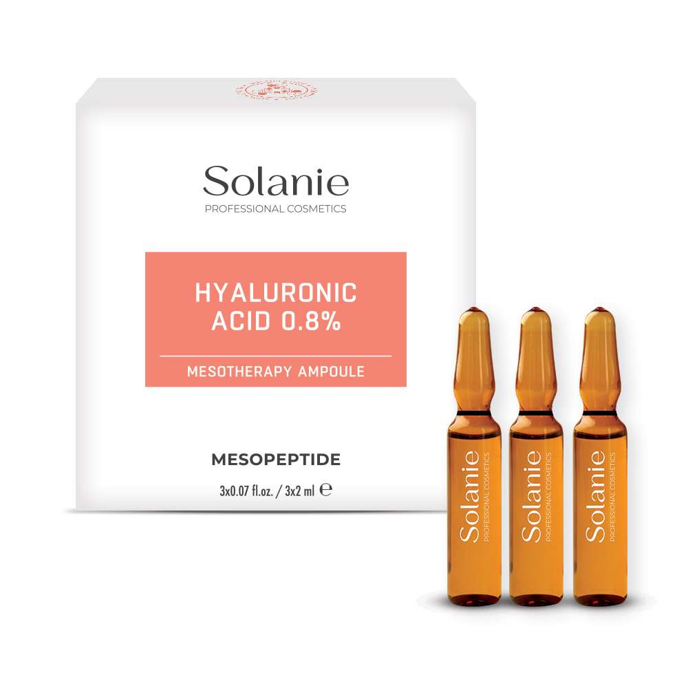 Solanie Hyaluronic Acid 0.8% Mesotherapy Ampoule 3X2 ml