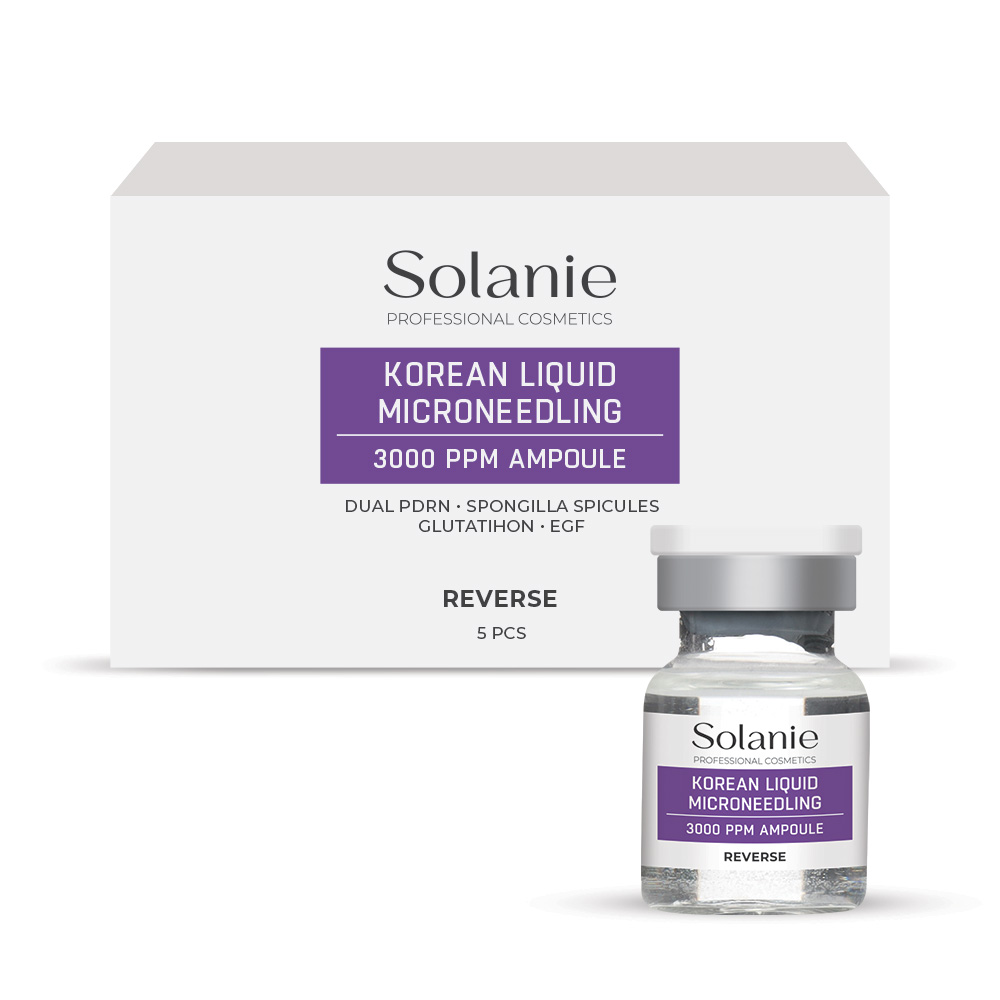 Solanie Reverse Korean Dual PDRN Spicule Treatment Ampoule 5x5ml
