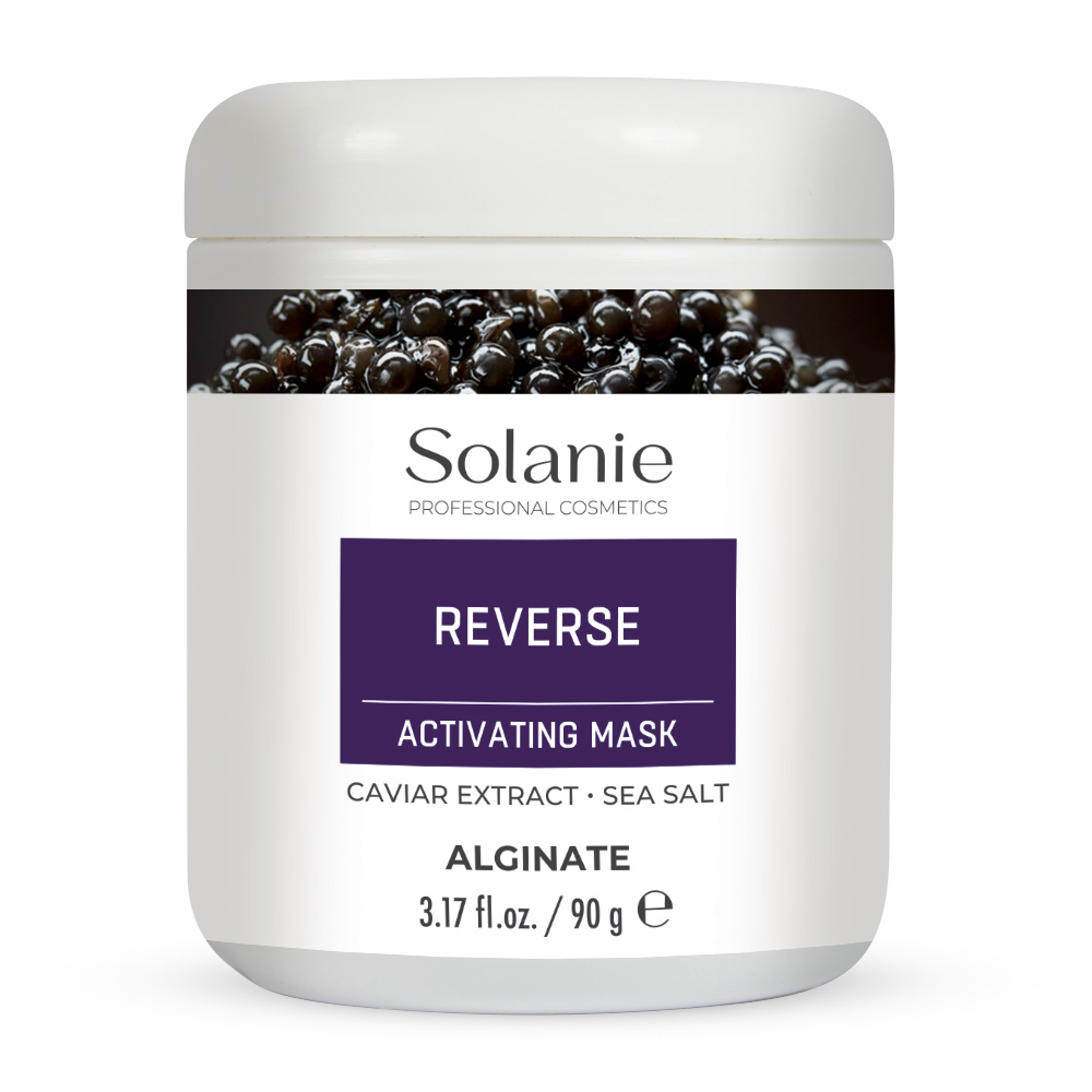 Solanie Alginate Caviar hot mask in jar