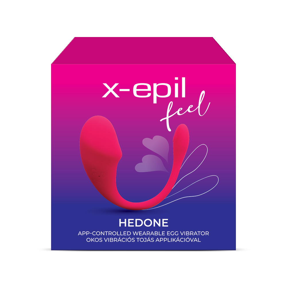 X-Epil Feel Hedone App-controlled wearable egg vibrator
