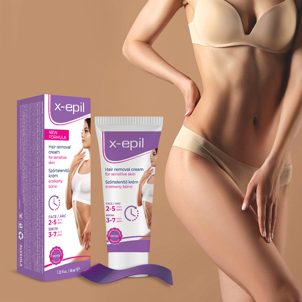 X-Epil Depilatory cream for face/bikini line 40ml