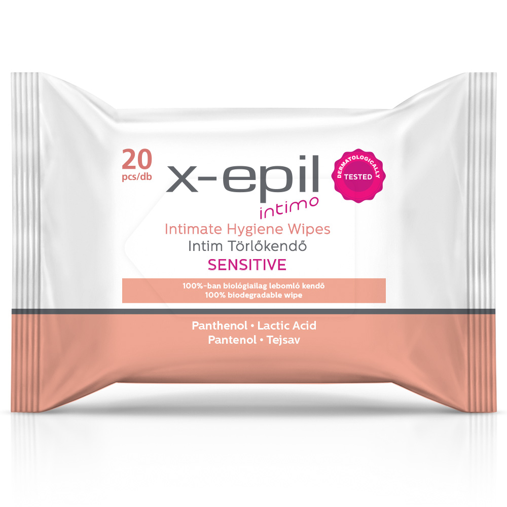X-Epil Intimate hygiene wipes - sensitive 20 pcs