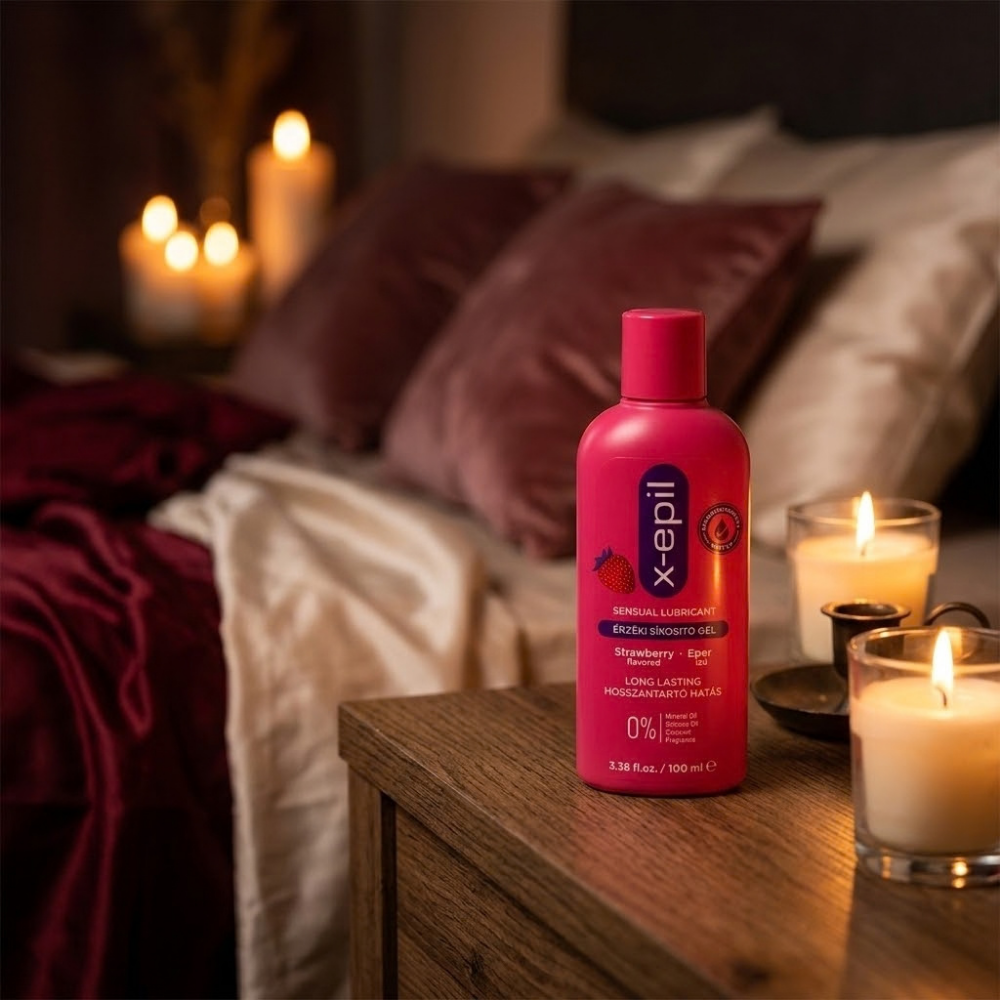 X-Epil Sensual lubricant strawberry flavored 100ml
