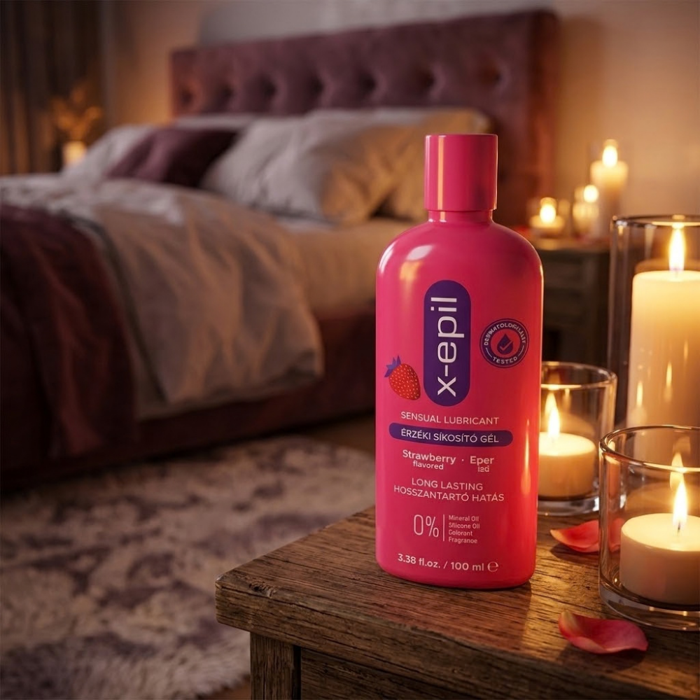 X-Epil Sensual lubricant strawberry flavored 100ml