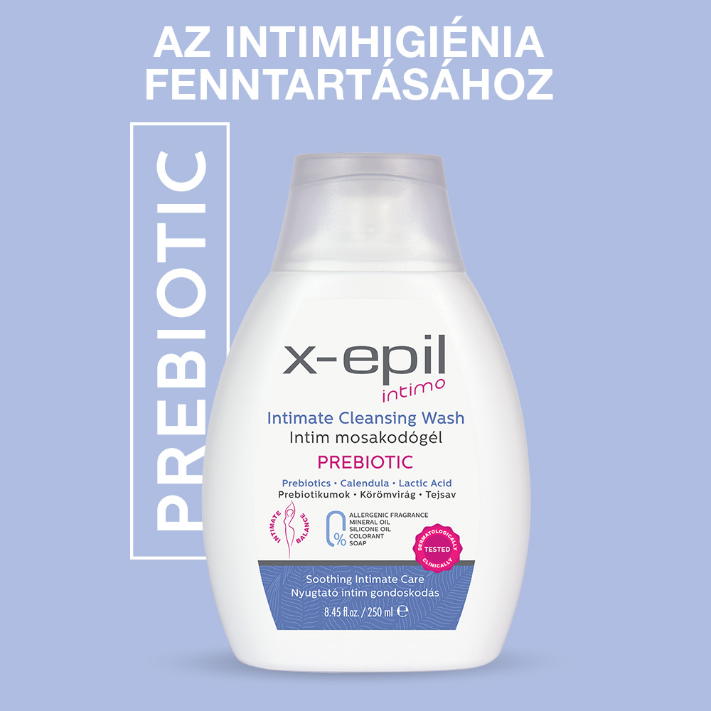 X-Epil Intimo Intimate cleansing wash PREBIOTIC 250ml