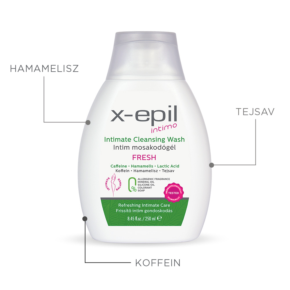 X-Epil Intimo Intimate cleansing wash FRESH 250ml