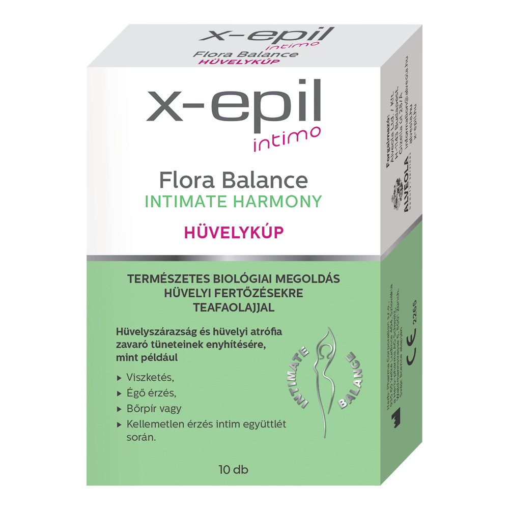 X-Epil Intimo Flora Balance Vaginal suppository 10pcs