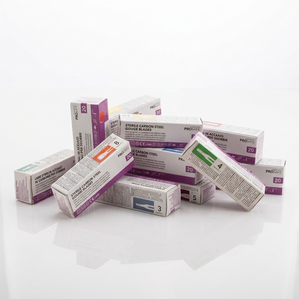 Sterile gouge blades #1 20 pcs