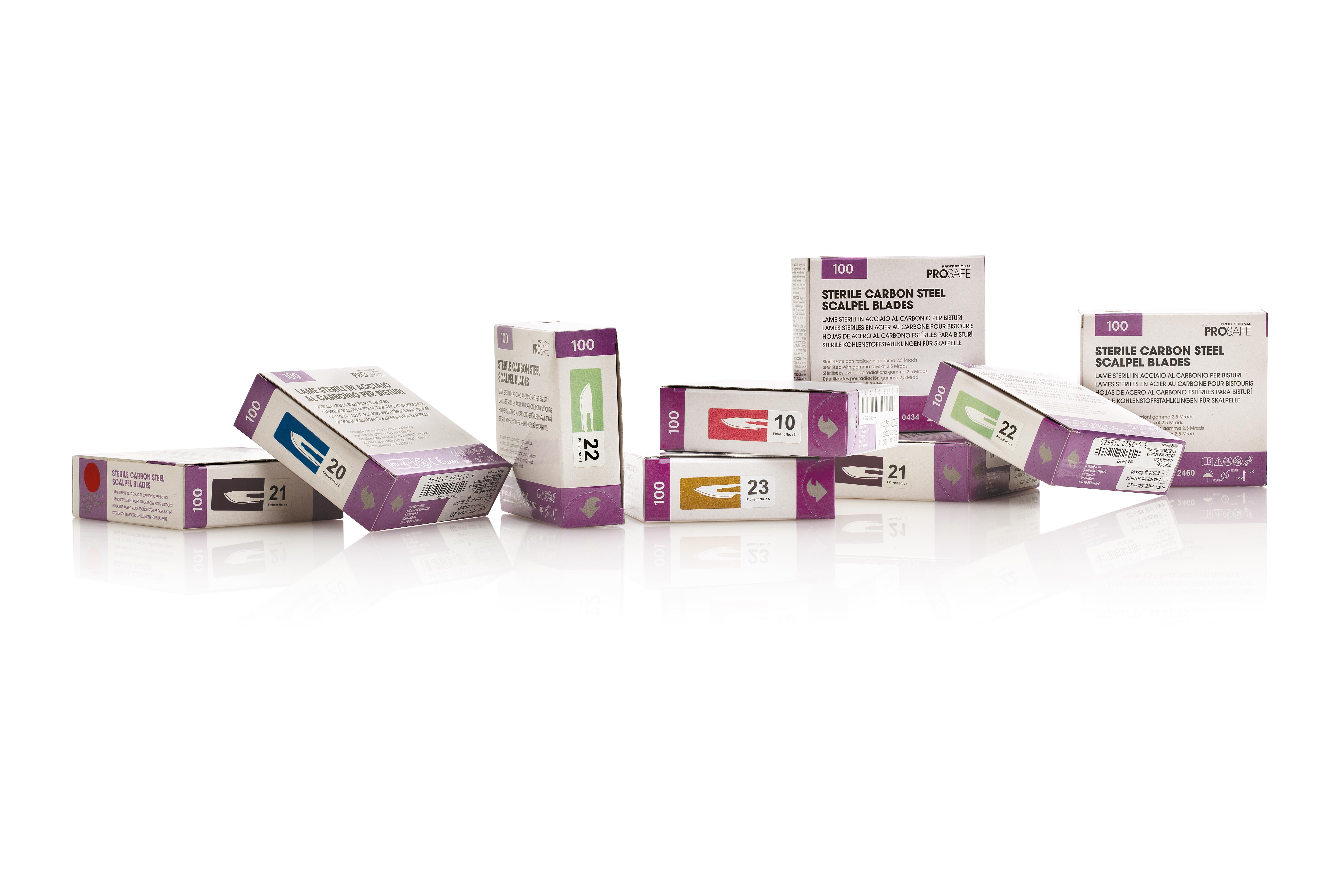 Sterile scalpels #10 100 pcs