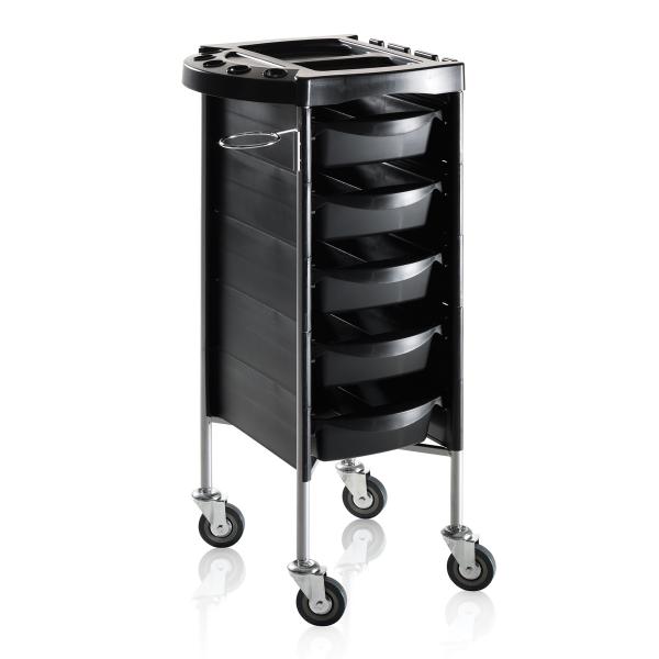 Accademy 200 black rolling trolley