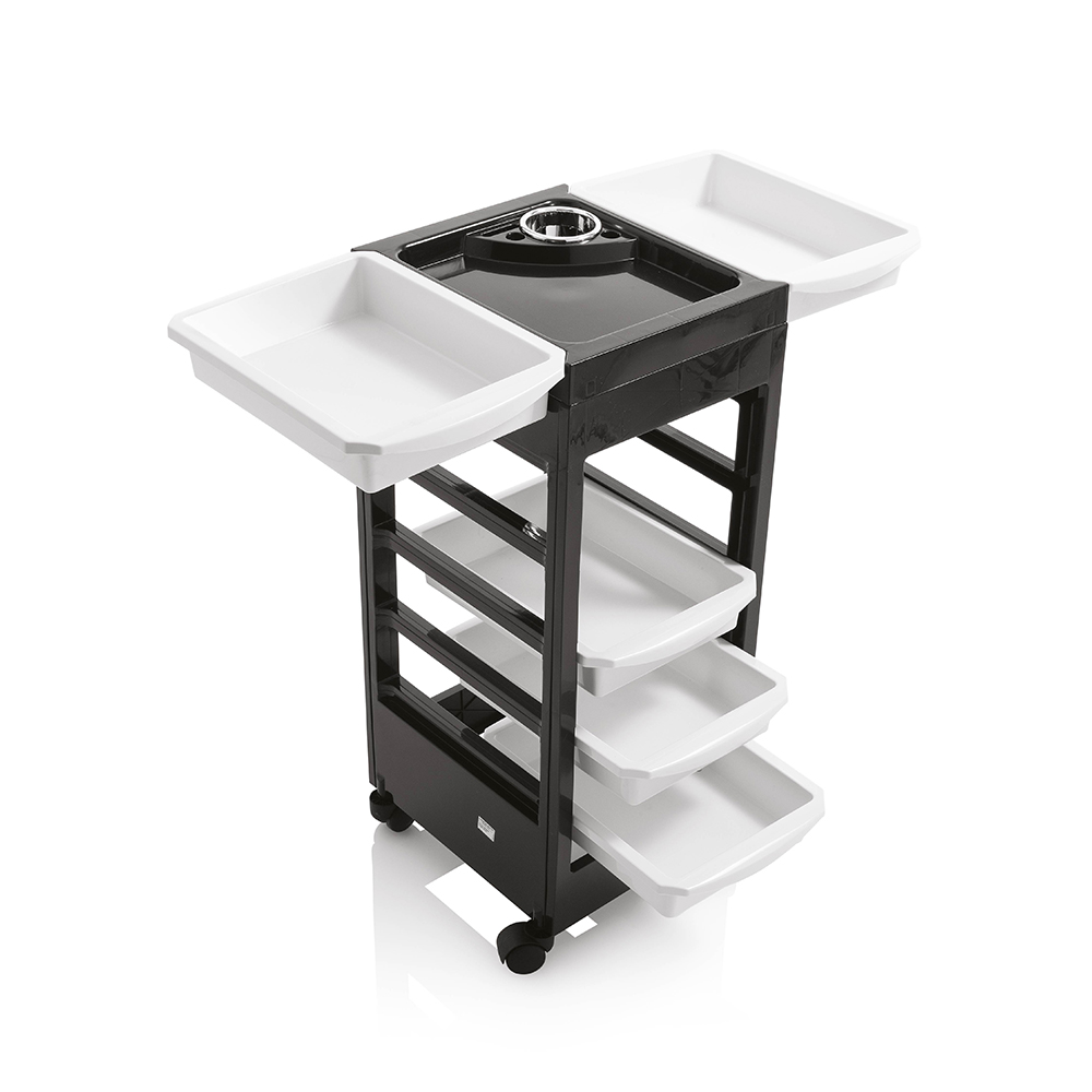 Milano White equipment trolley
