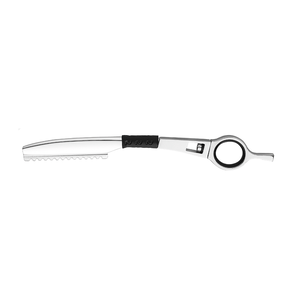 Semi-offset professional cuting set with case