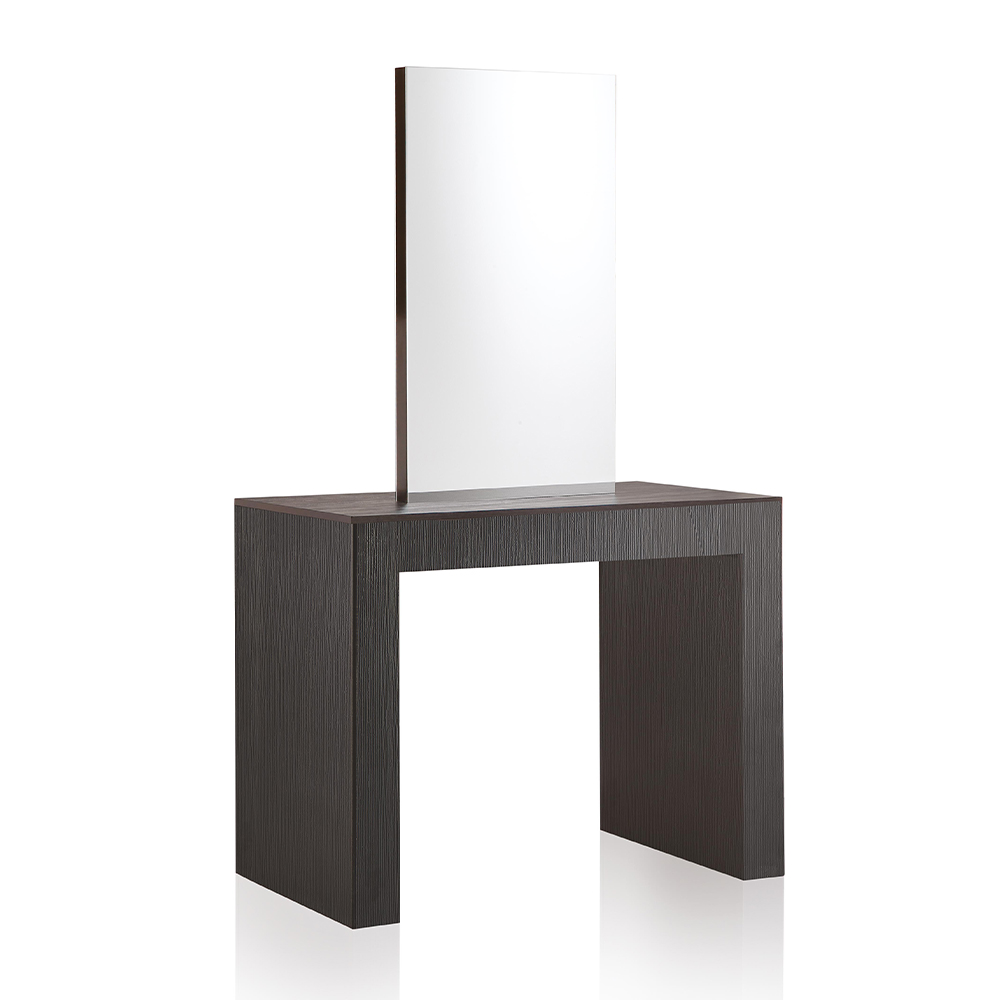 Gemini Duo double-sided mirror with console table