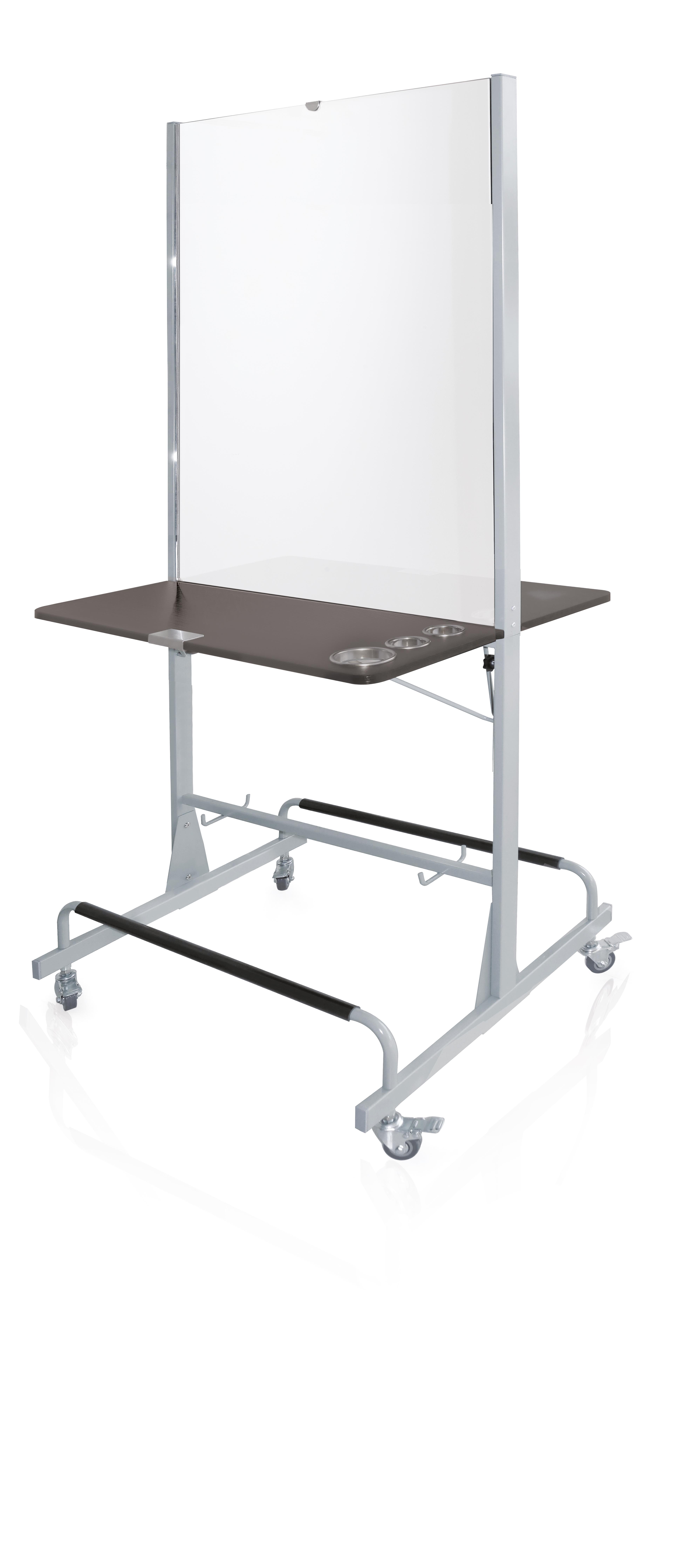 Accademia two-sided metal mirror