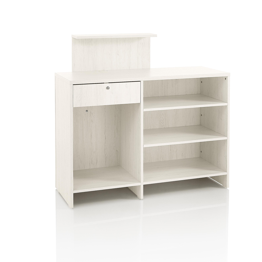 Vista Consolle White reception desk