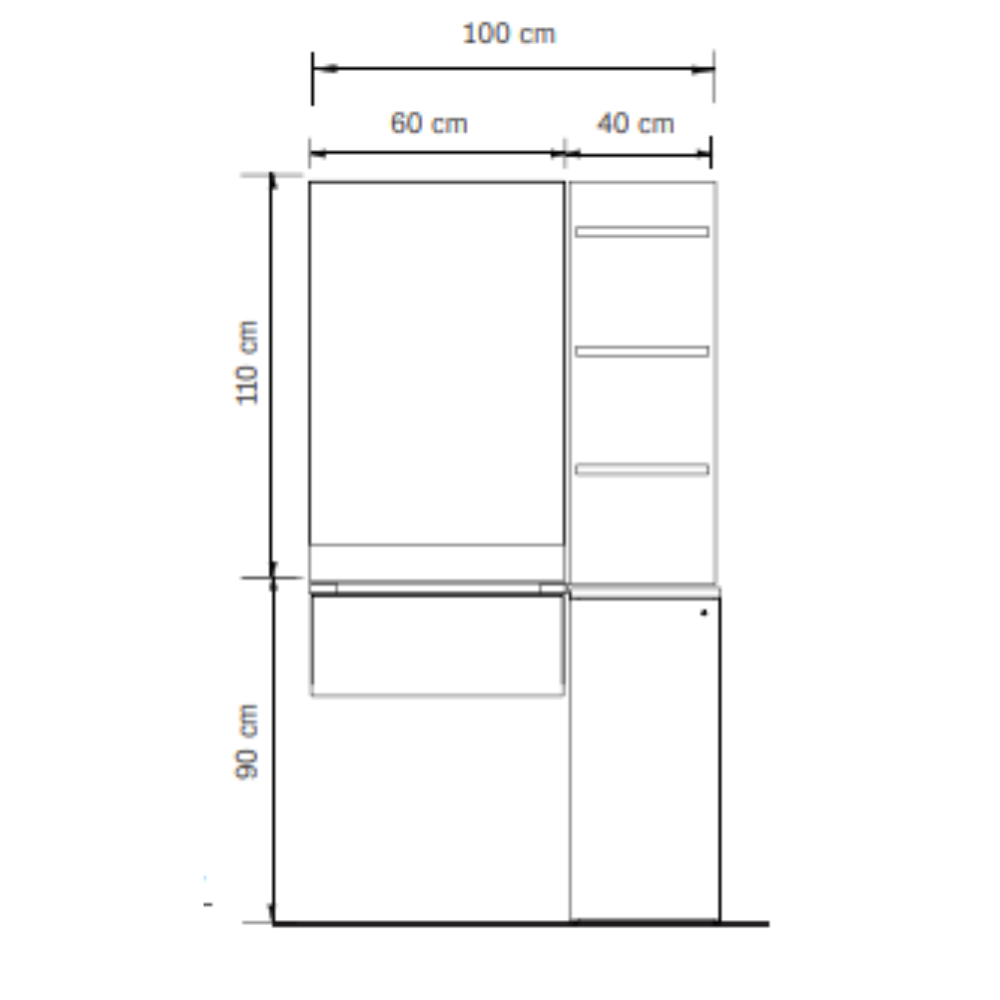 Salon Station Capital Black And Oak Salon Station