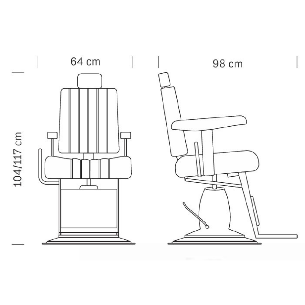 Down Town Barber Chair