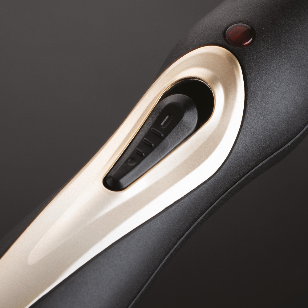Sthauer Black Wave Curling Wand With Clamp Ø 33 mm