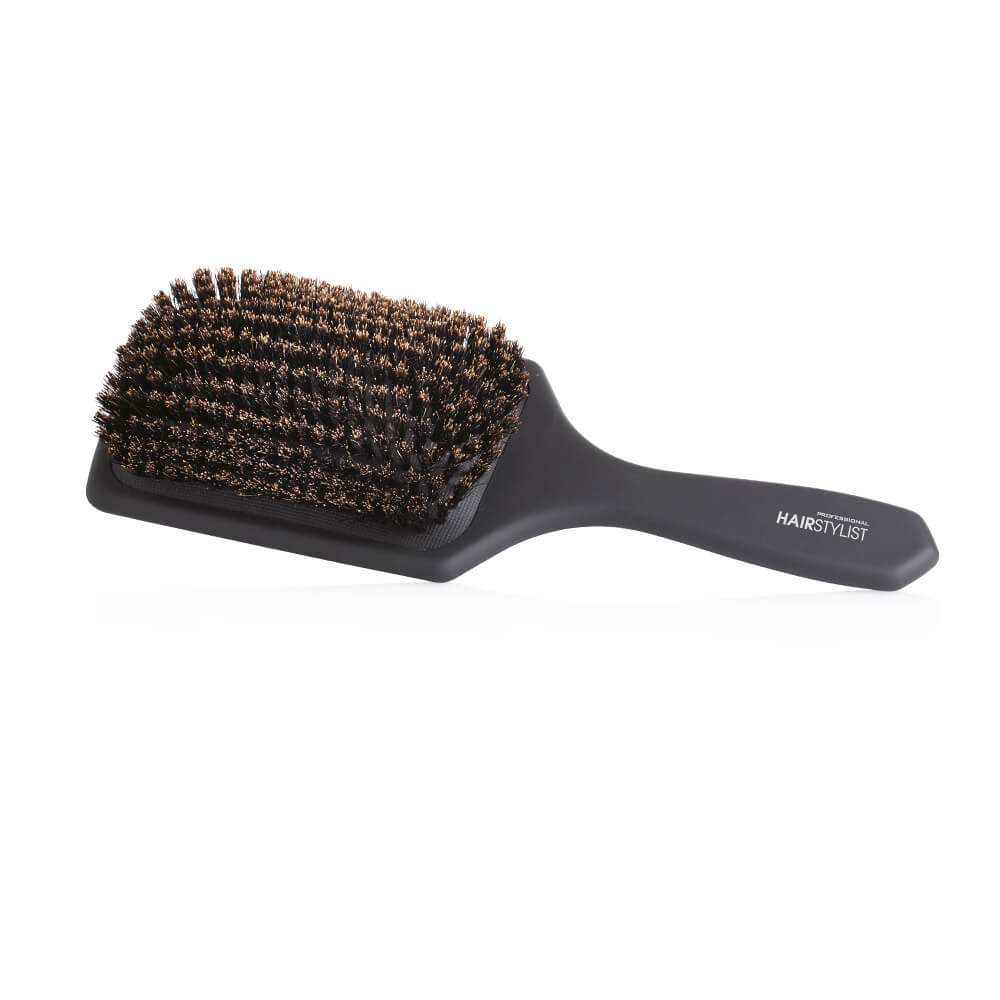 Hair Stylist brush with  pure boar bristles