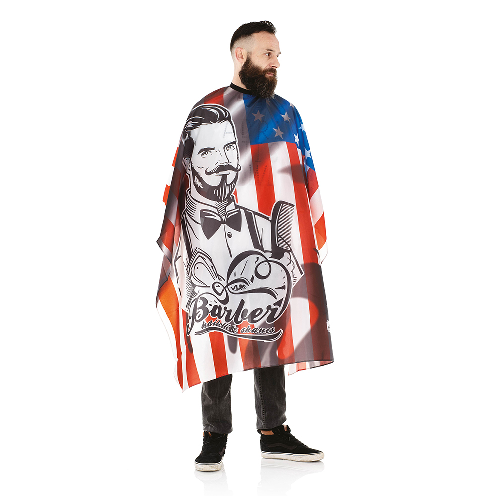 "Star & Strips cutting cape"